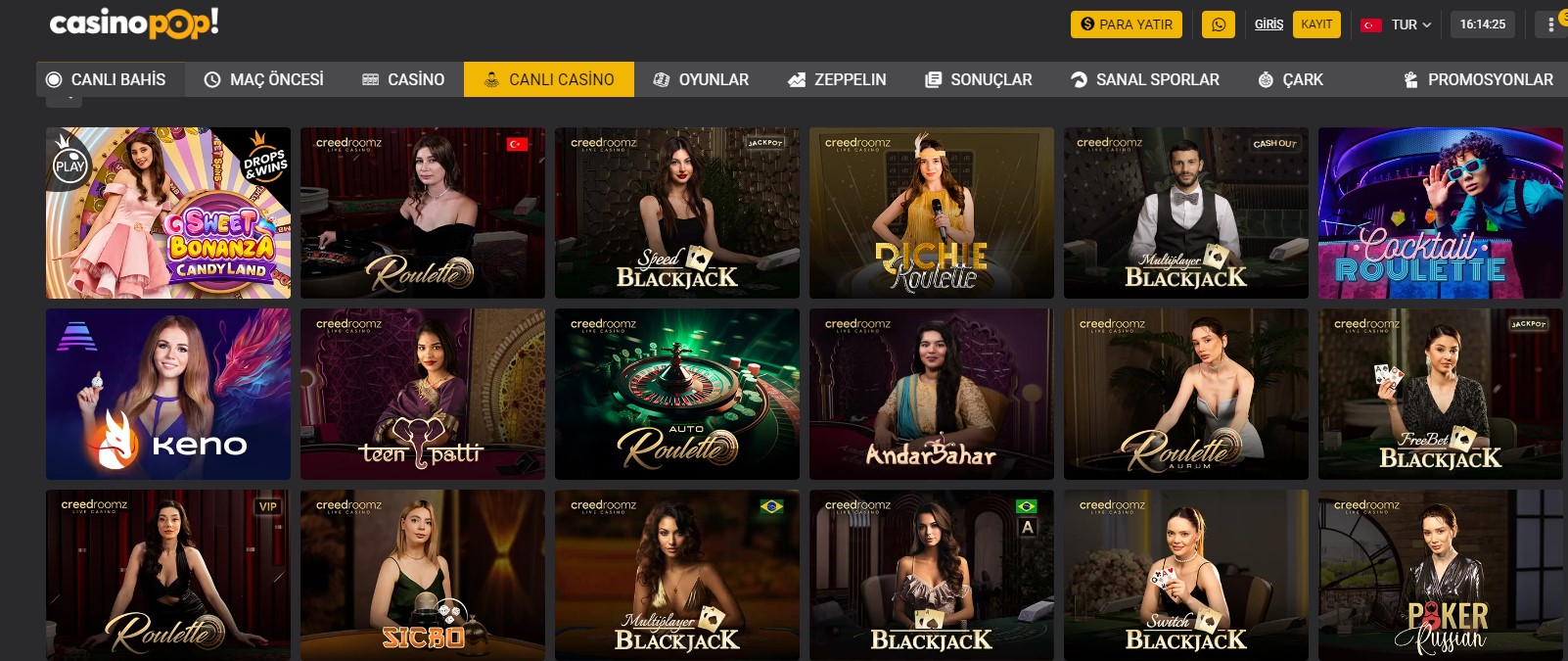 Casinopop Adresi