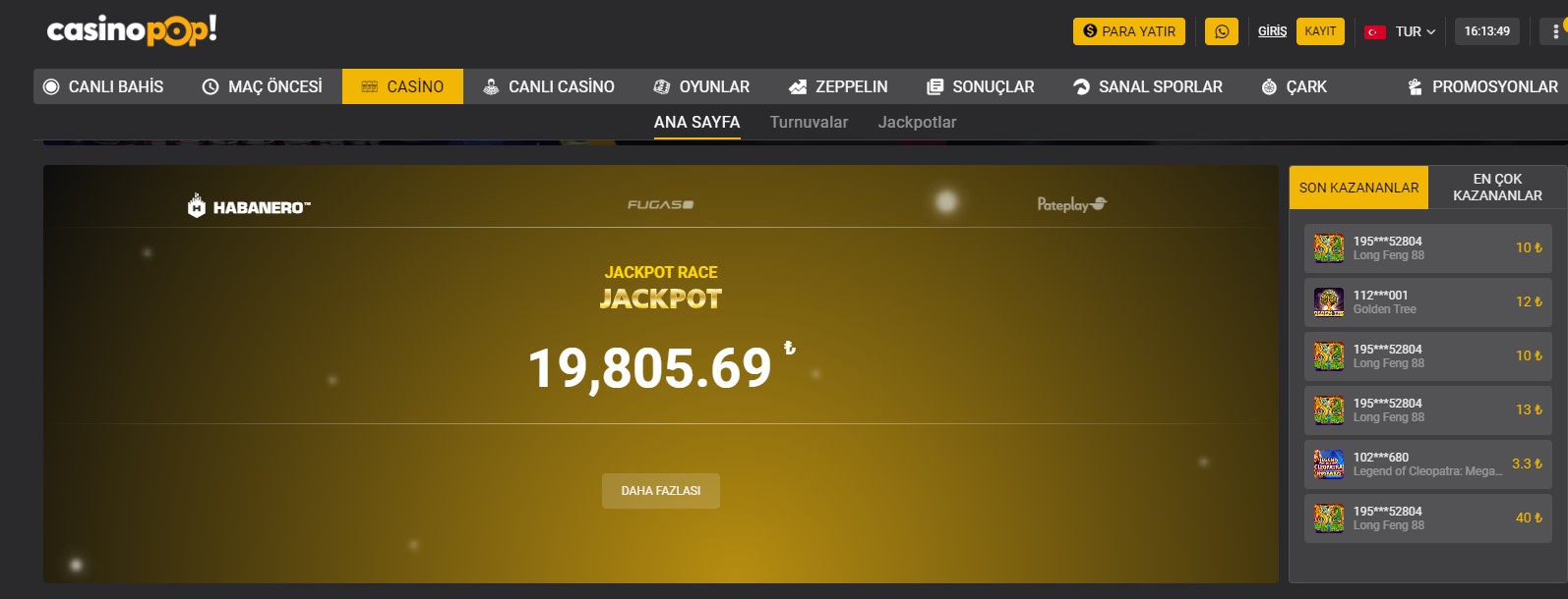 Casinopop Güncel