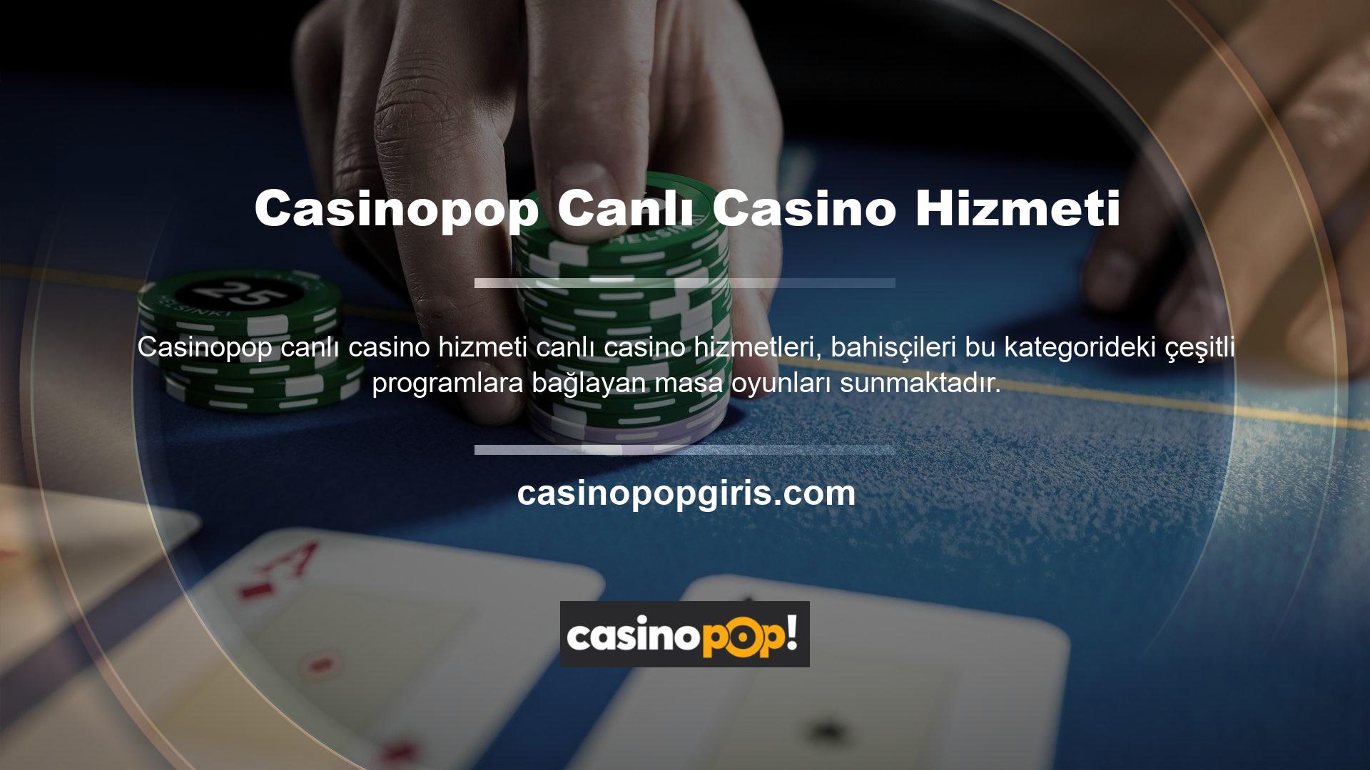 Casinopop genellikle para çekme işlemi sırasında sorunsuz yardım sunar